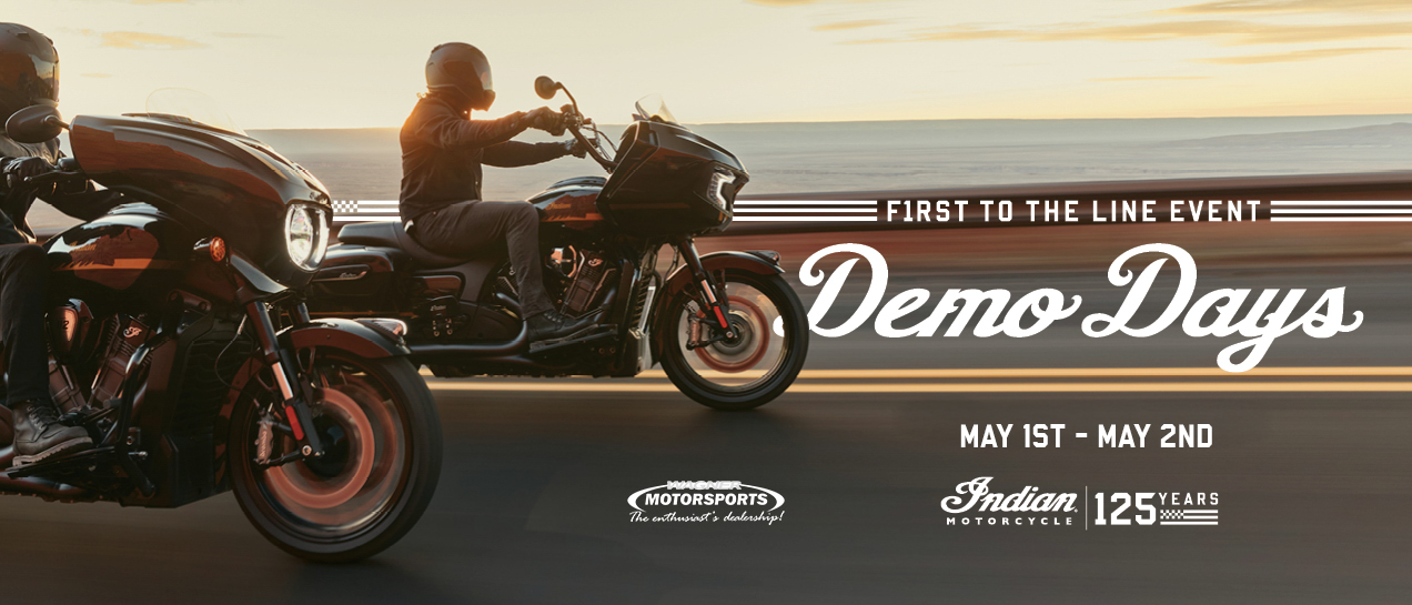Indian Motorcycle Demo Day